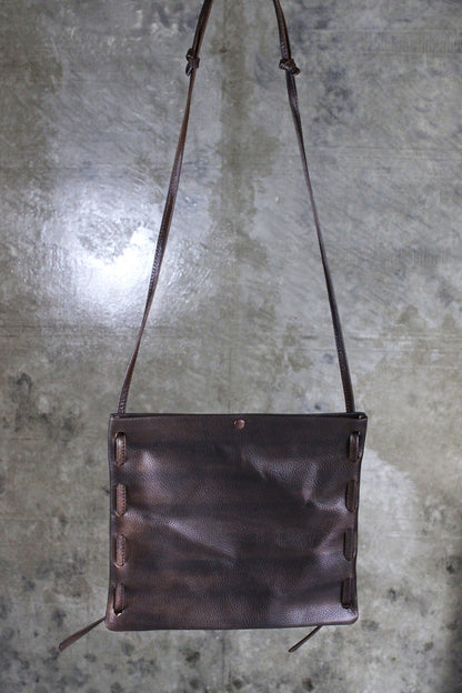 ARTERIA-SB / 革と結びの所作を愉しむミニショルダーバッグ