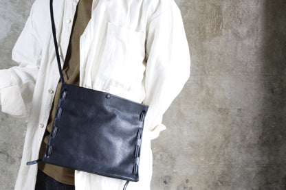 ARTERIA-SB / 革と結びの所作を愉しむミニショルダーバッグ